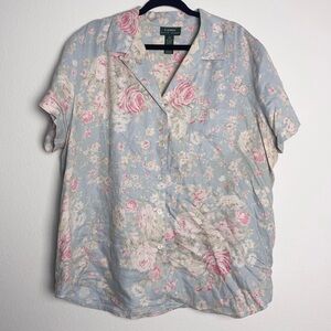 Ralph Lauren Floral Button Down Shirt